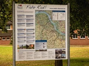 Radwanderkarte